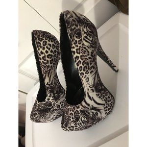 ALBA SAFARI Women 10-M Tigers Tall Heel‎ Platform Shoes